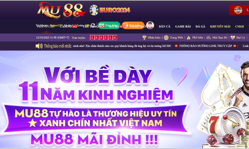 Các bước đăng ký  Mu88
