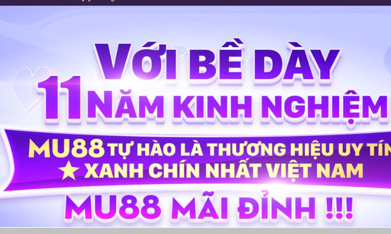 Lý do nên chọn Mu88